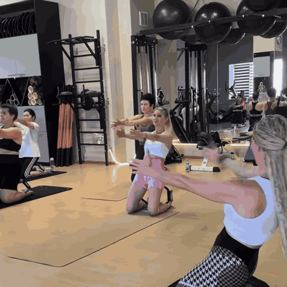 Une séance avec le cercle, en studio