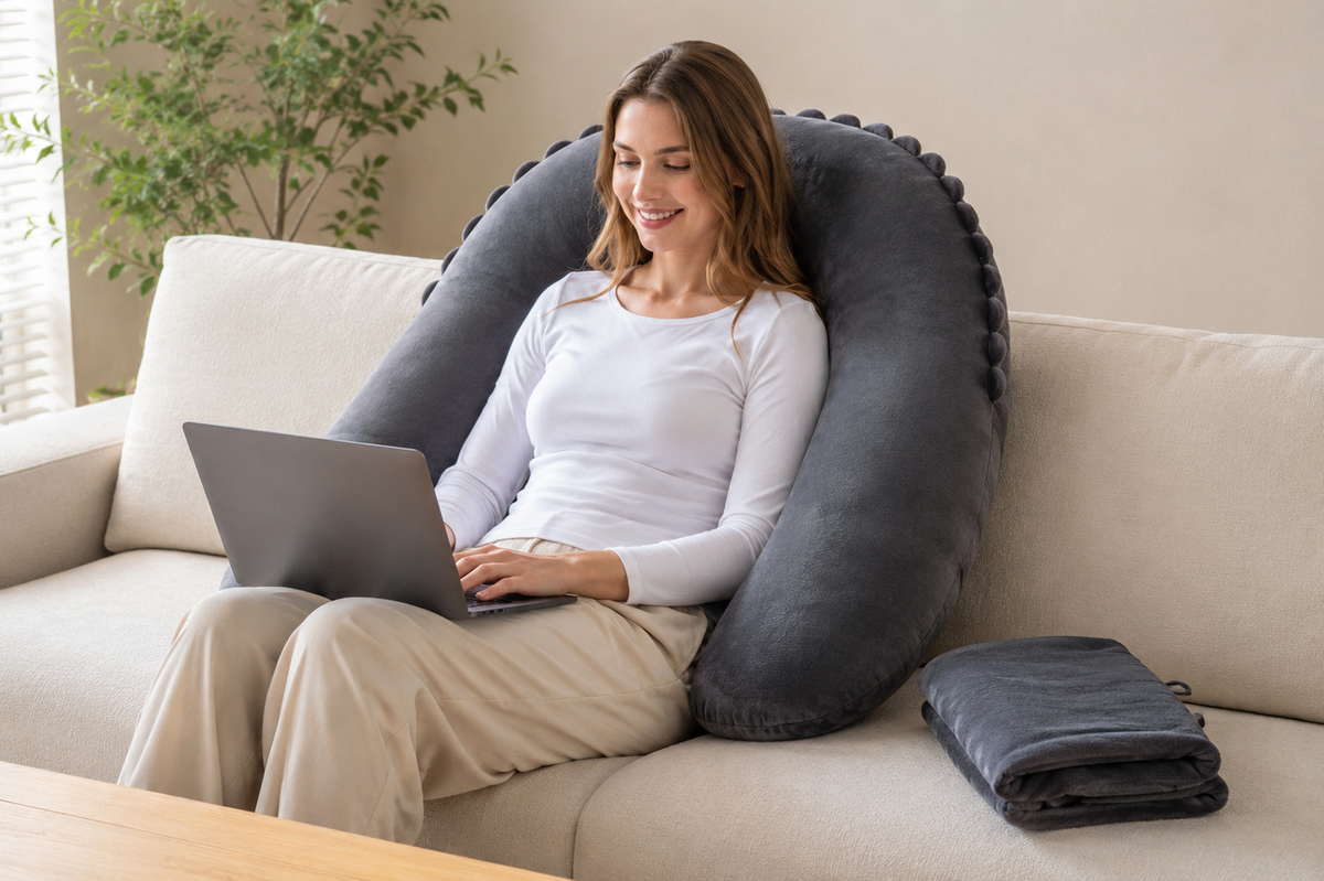 NuvoRest Ergonomic Body Pillow